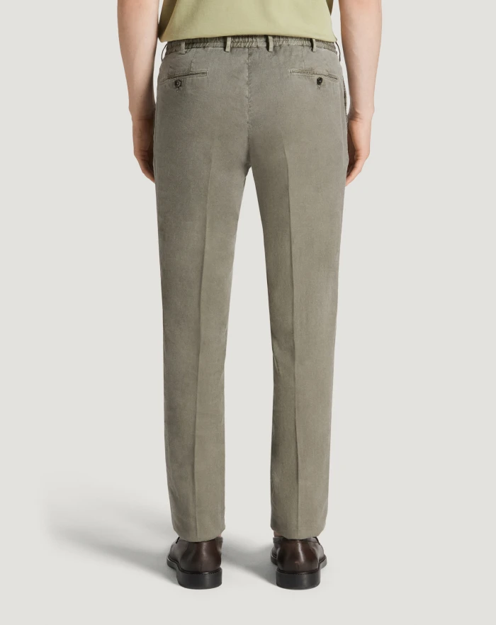 Pantaloni Torino Pantaloni Slim in lino stretch délavé In Linea