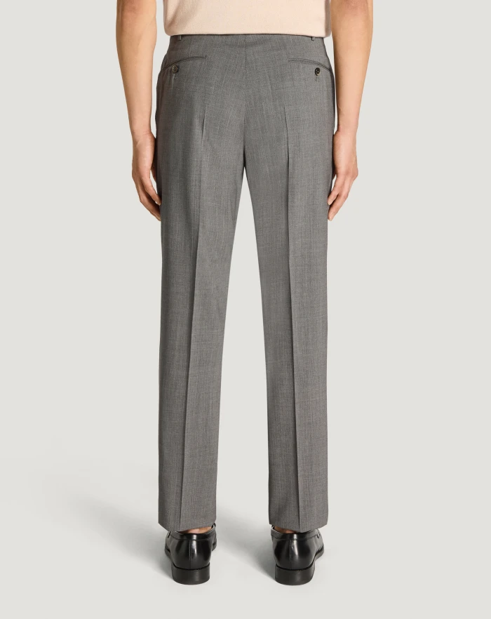Pantaloni Torino Pantaloni Slim in lana four season Vendita