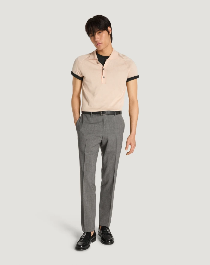 Pantaloni Torino Pantaloni Slim in lana four season Vendita