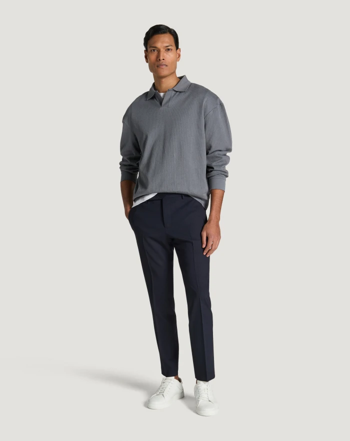 Pantaloni Torino Pantaloni Dieci in lana tropical Soddisfazione Garantita