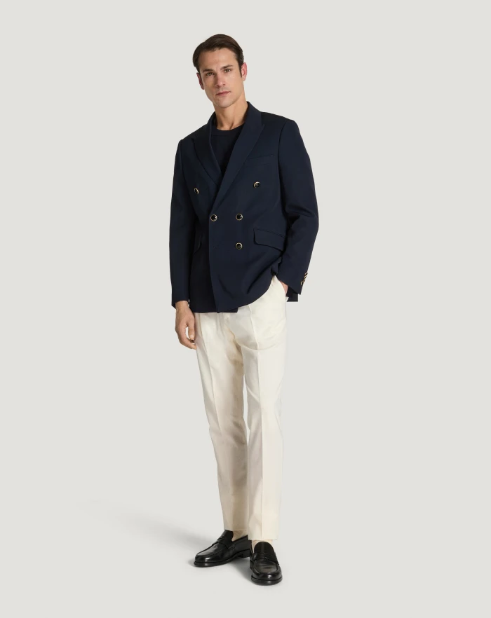 Pantaloni Torino Pantaloni Gentleman in lana tropical Fino Al -60%