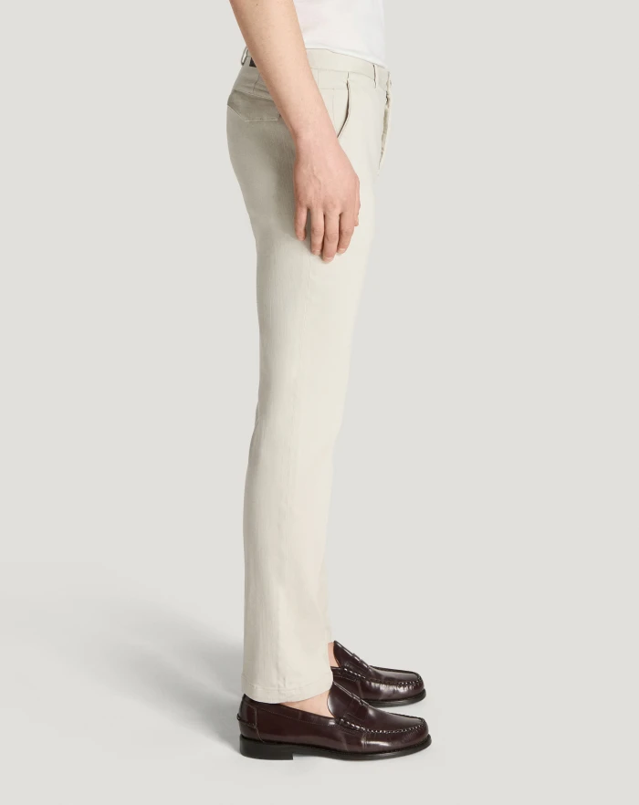Pantaloni Torino Pantaloni House in silky denim stretch Prezzo Ridotto
