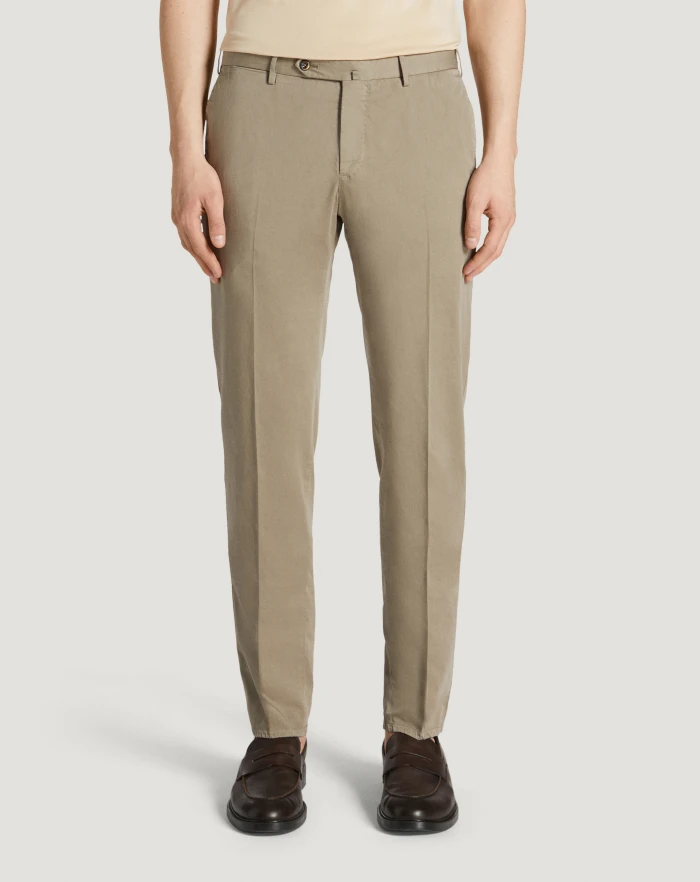 Pantaloni Torino Pantaloni Slim in silkochino Economico