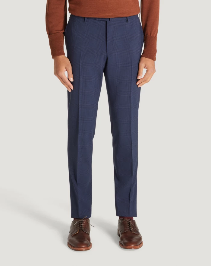 Pantaloni Torino Pantaloni Superslim in lana a quadri Online