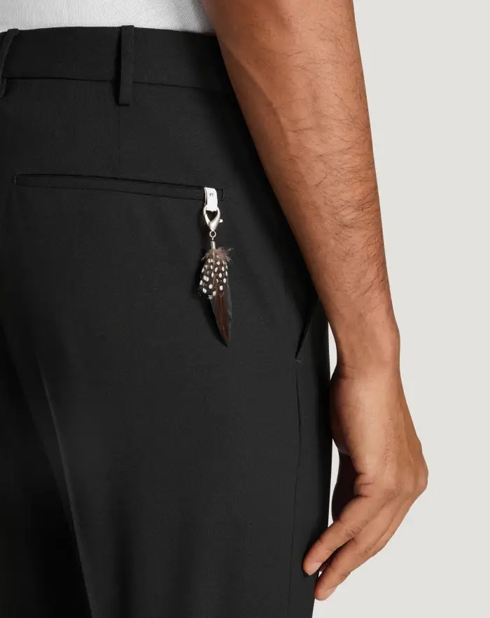 Pantaloni Torino Pantaloni Dieci in lana tropical In Vendita