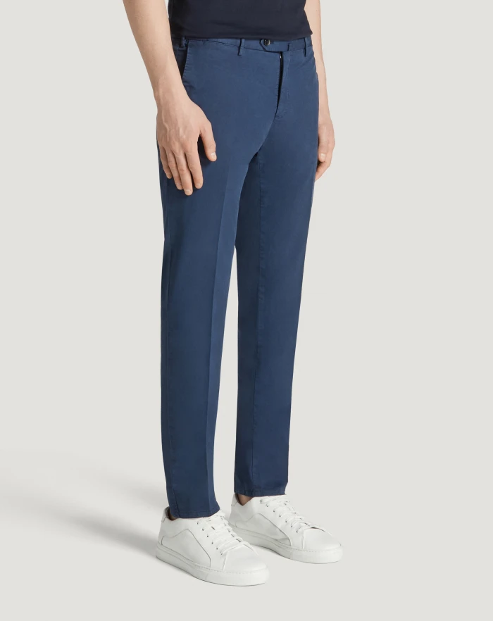 Pantaloni Torino Pantaloni Slim in gabardina stretch Saldi