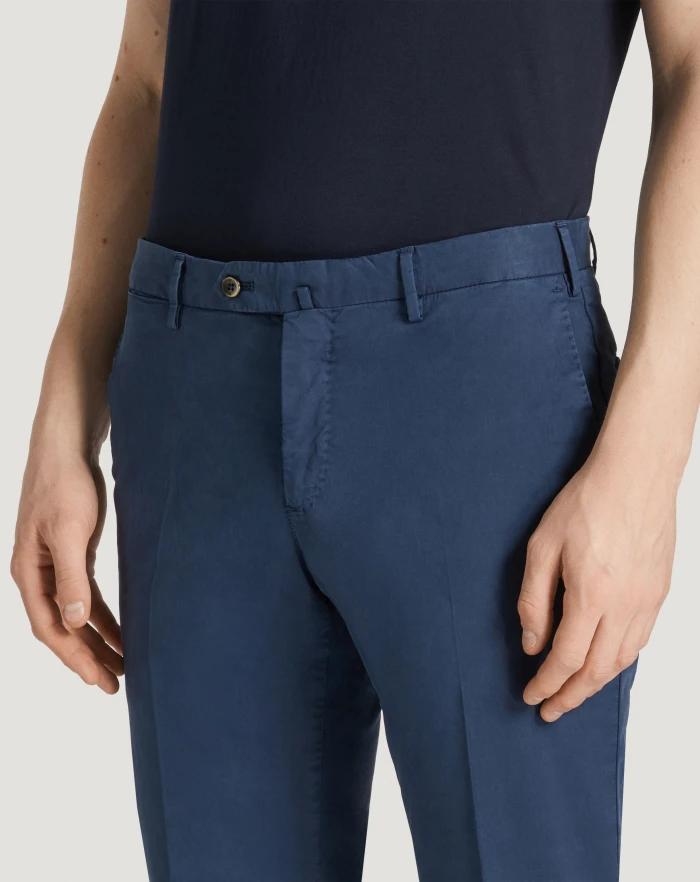 Pantaloni Torino Pantaloni Slim in gabardina stretch Saldi