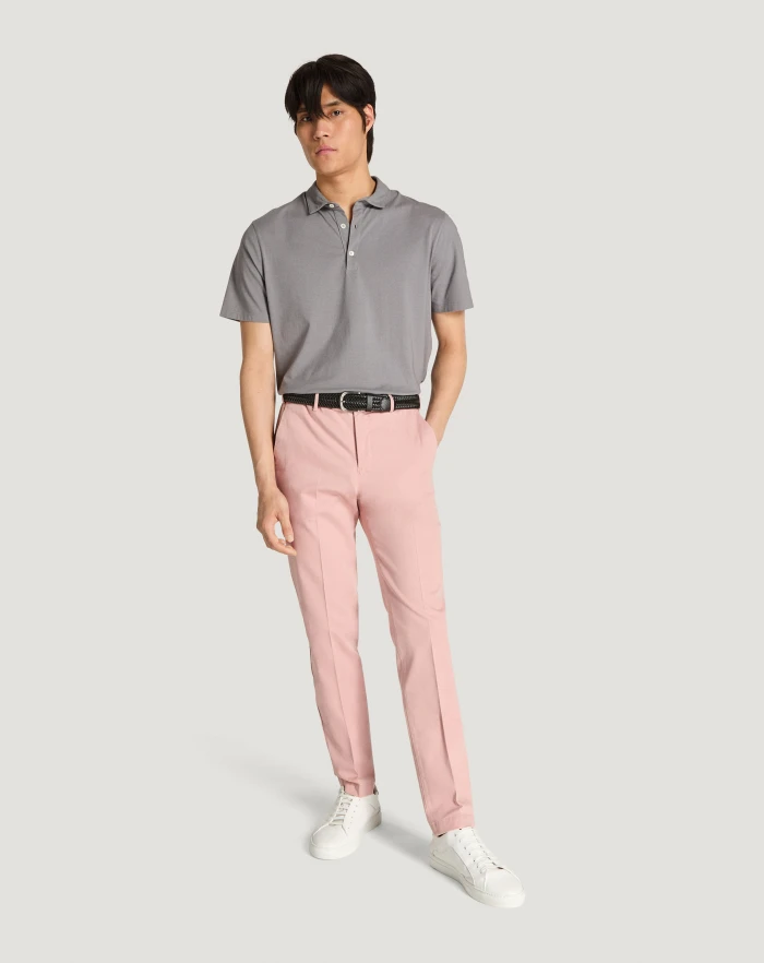 Pantaloni Torino Pantaloni Master in cotone stretch délavé Vendita Calda