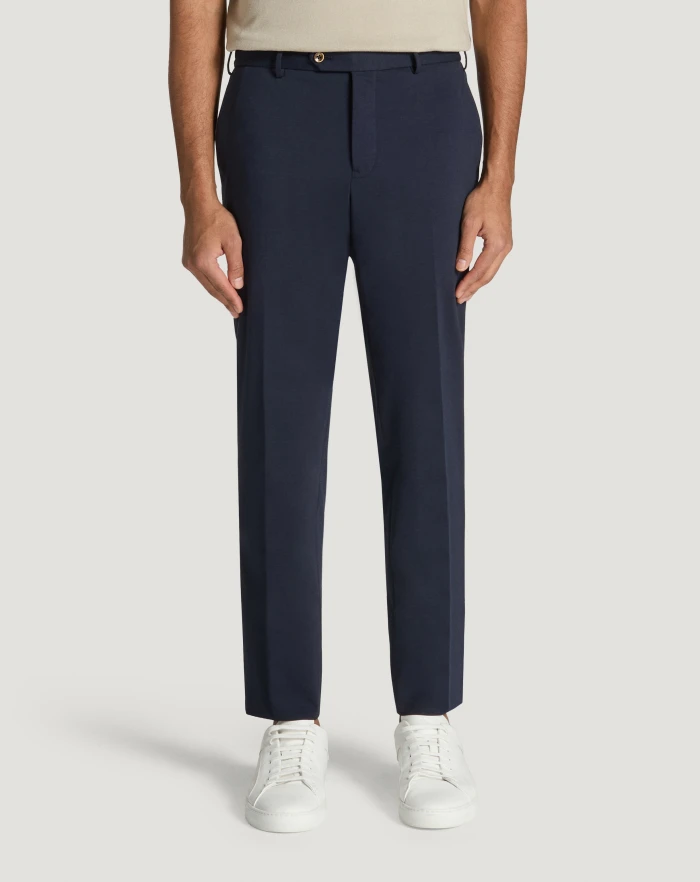 Pantaloni Torino Pantaloni Slim in jersey stretch Vendita Economica