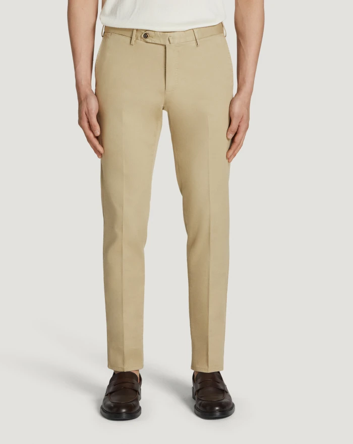 Pantaloni Torino Pantaloni Superslim in tricotina stretch Saldi Di Fabbrica