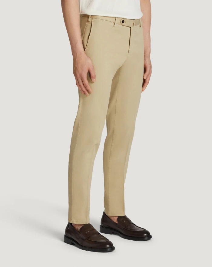 Pantaloni Torino Pantaloni Superslim in tricotina stretch Saldi Di Fabbrica