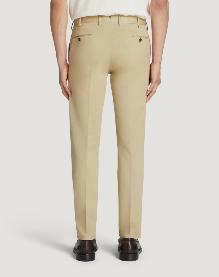Pantaloni Torino Pantaloni Superslim in tricotina stretch Saldi Di Fabbrica