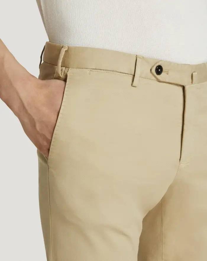 Pantaloni Torino Pantaloni Superslim in tricotina stretch Saldi Di Fabbrica