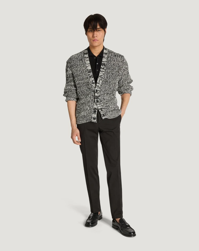 Pantaloni Torino Pantaloni Slim in gabardina stretch Offerta temporanea