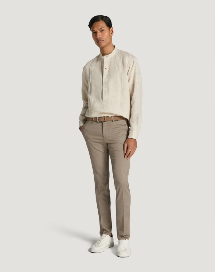 Pantaloni Torino Pantaloni Superslim in tricotina stretch Grandi sconti