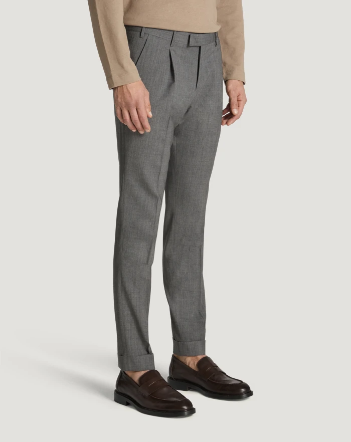 Pantaloni Torino Pantaloni Master in lana four season Offerte giornaliere