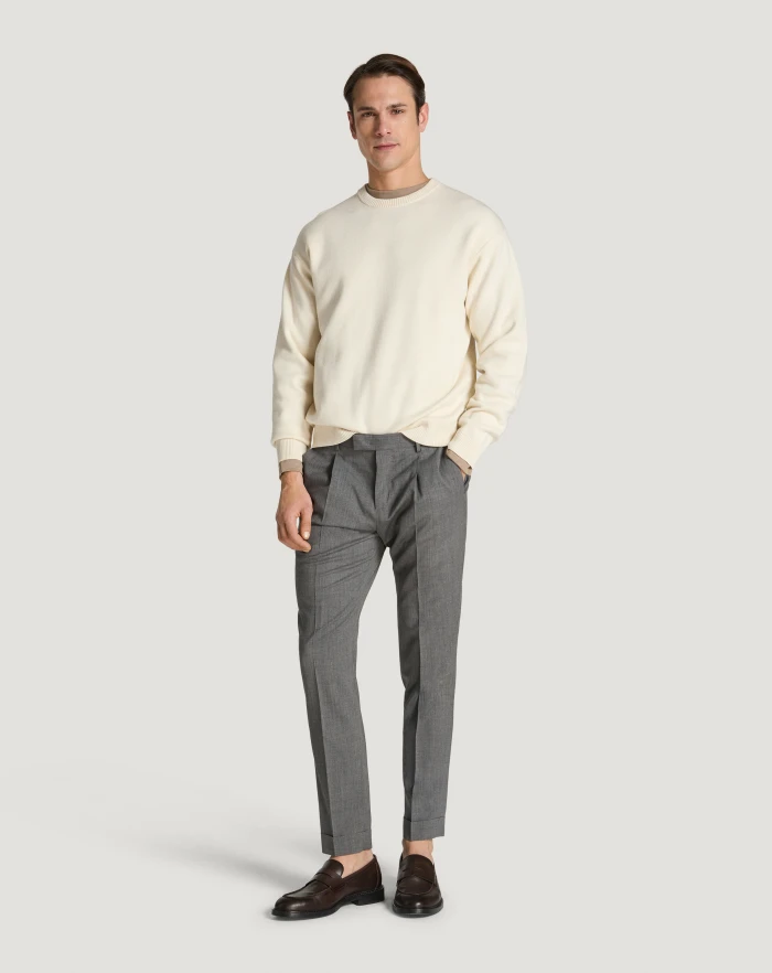 Pantaloni Torino Pantaloni Master in lana four season Offerte giornaliere