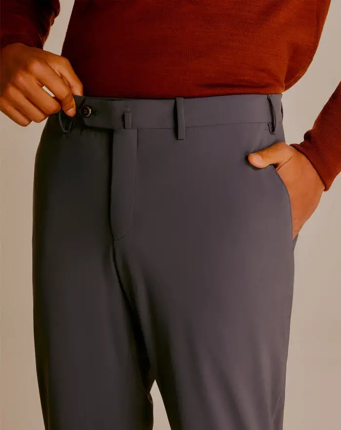 Pantaloni Torino Pantaloni Slim in tessuto organico stretch Offerte speciali