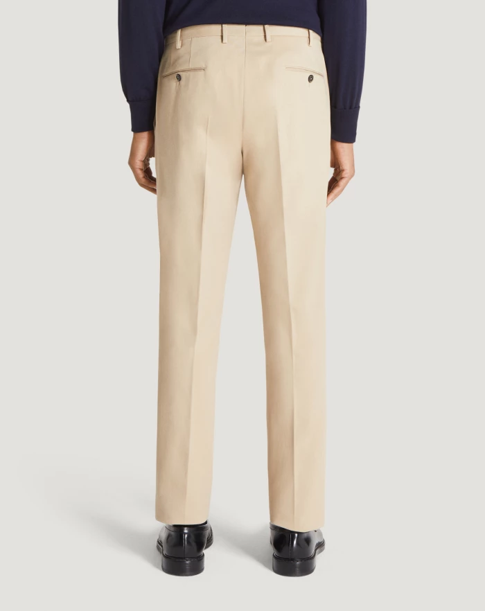 Pantaloni Torino Pantaloni Slim in cotone & cachemire Ritorno libero