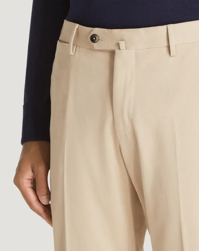 Pantaloni Torino Pantaloni Slim in cotone & cachemire Ritorno libero