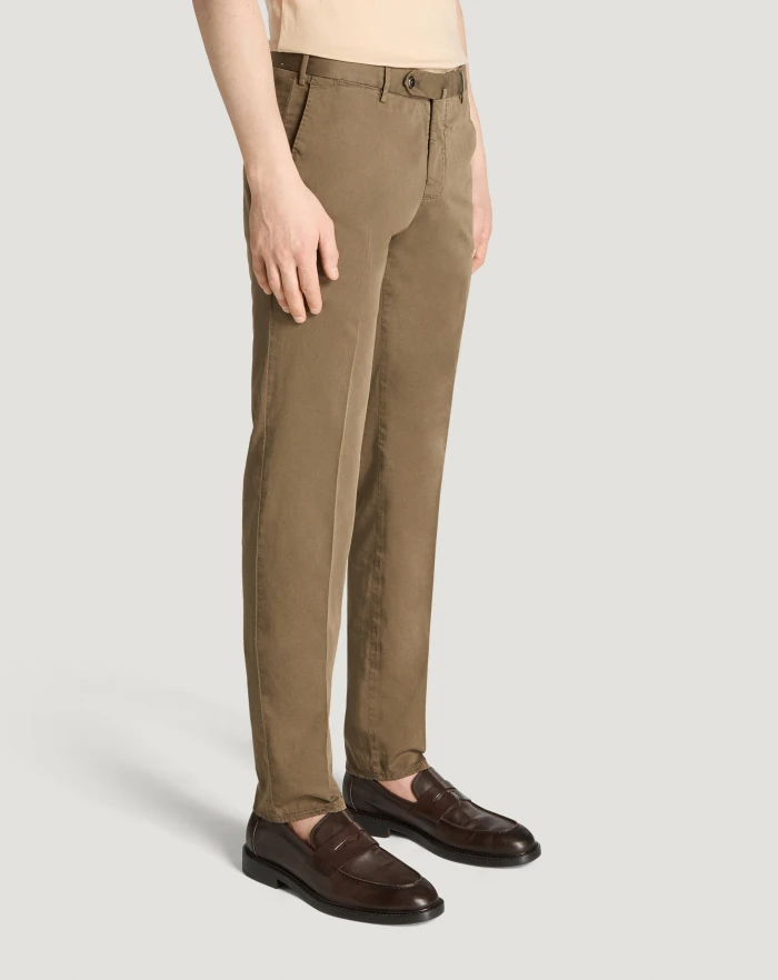 Pantaloni Torino Pantaloni Slim in silkochino Ultimi tre giorni