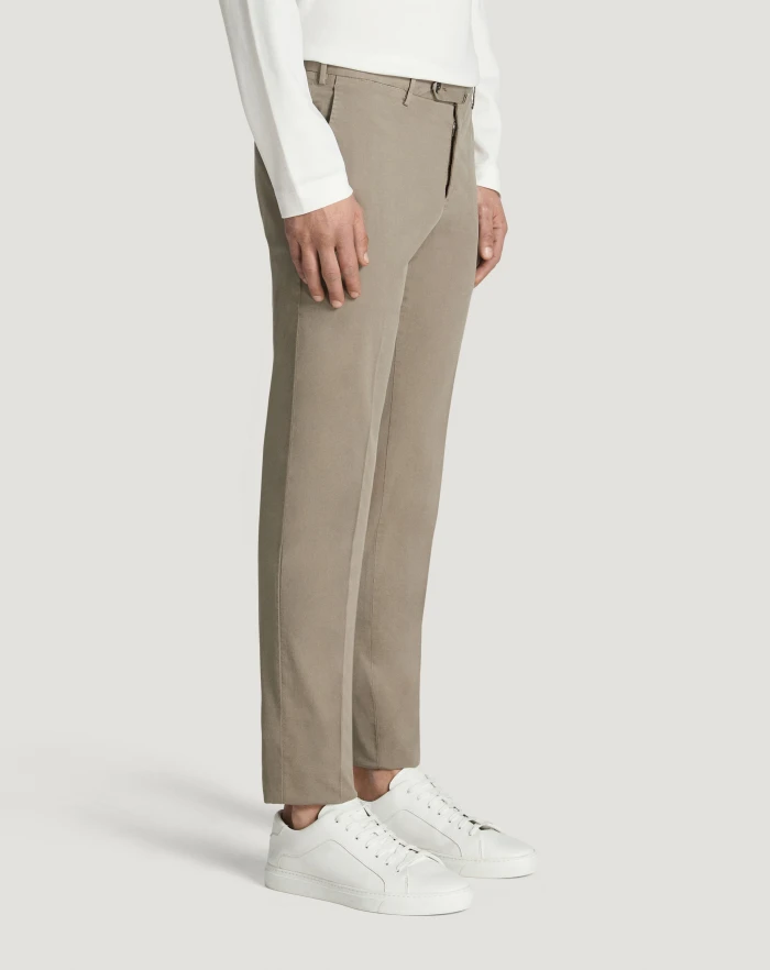 Pantaloni Torino Pantaloni Slim in gabardina stretch Latest stili