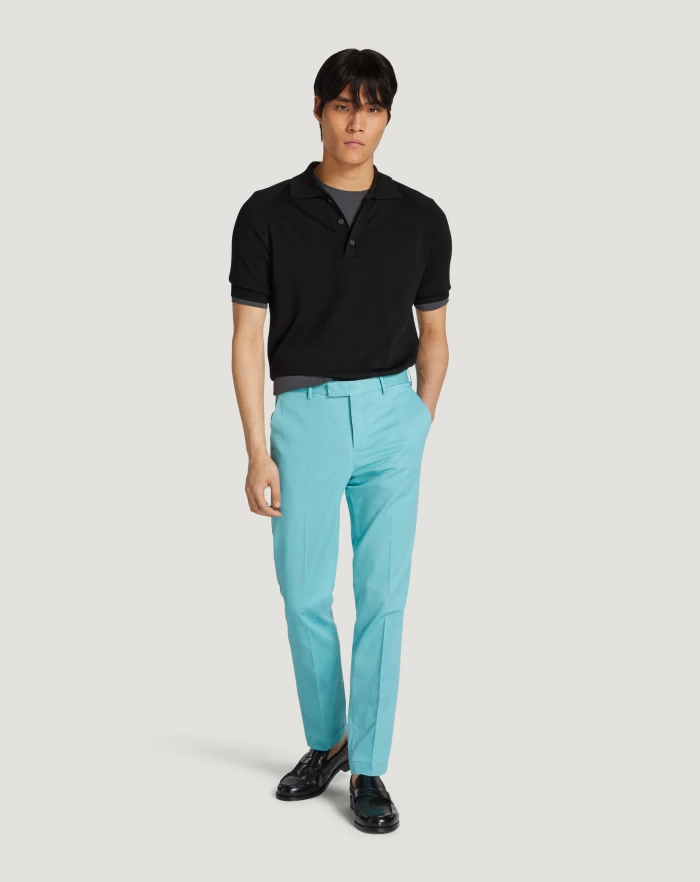 Pantaloni Torino Pantaloni Master in cotone stretch délavé Ultimi due giorni