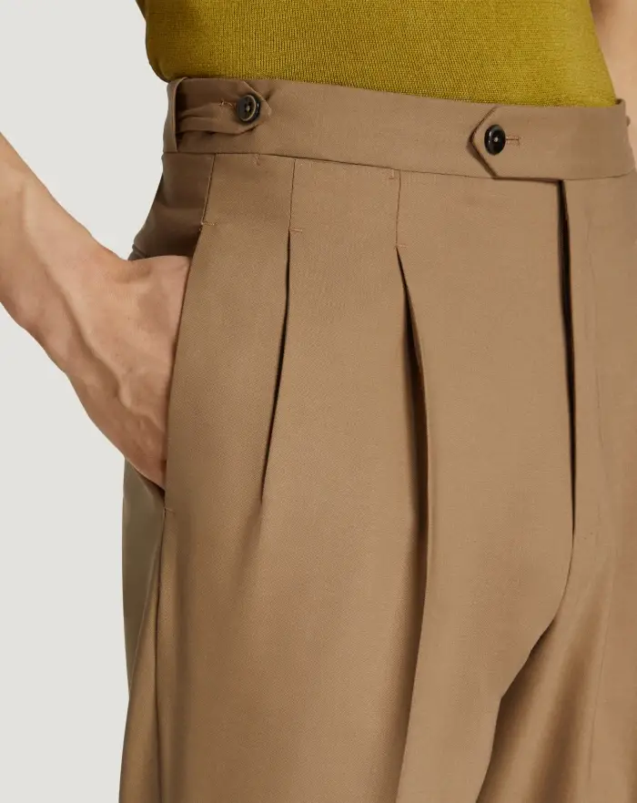 Pantaloni Torino Pantaloni Gentleman in lana tropical Offerta speciale della fabbrica