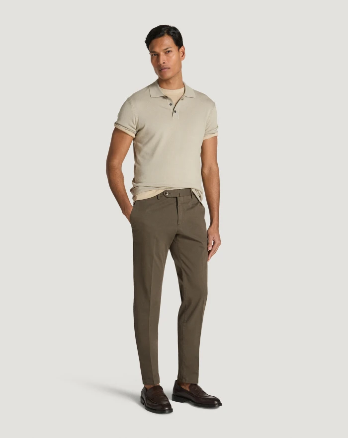 Pantaloni Torino Pantaloni Slim in gabardina stretch Fino al 55% di sconto