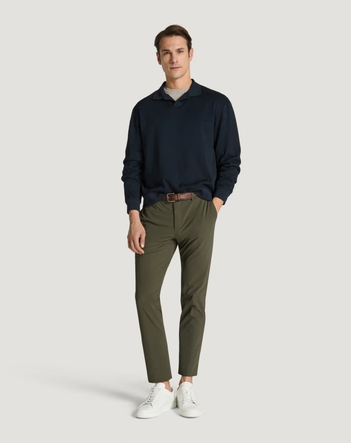 Pantaloni Torino Pantaloni Slim in tessuto organico stretch Solo un giorno rimasto