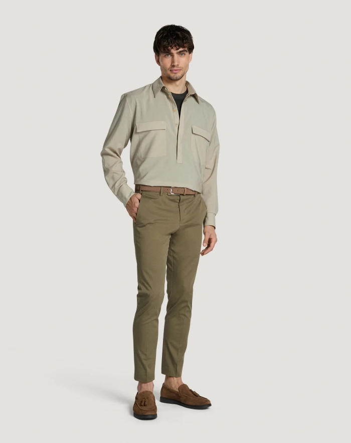 Pantaloni Torino Pantaloni Dieci in twill In vendita