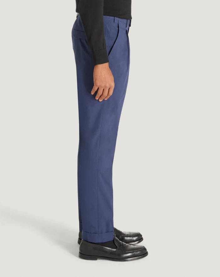 Pantaloni Torino Pantaloni Master in popeline stretch Sconti questo mese