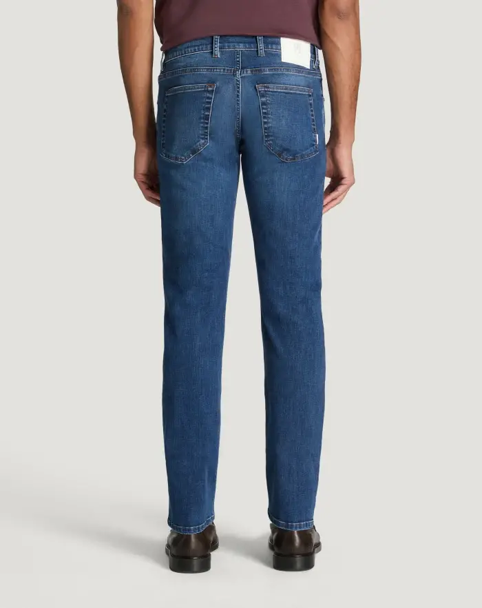 Pantaloni Torino Jeans Swing in denim stretch indigo Italia
