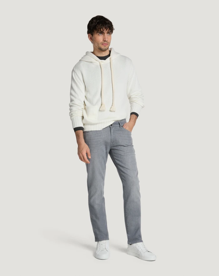 Pantaloni Torino Jeans Swing in light grey denim Soddisfazione Garantita