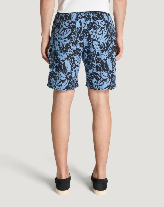 Pantaloni Torino Bermuda in popeline di cotone Sconto di tempo limitato