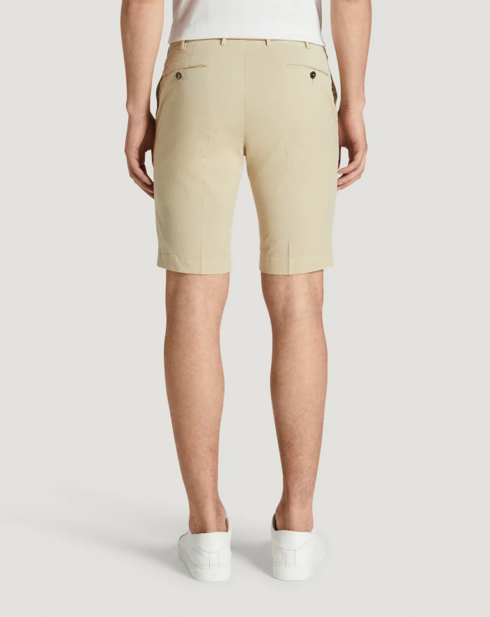 Pantaloni Torino Bermuda in gabardina stretch Grande vendita
