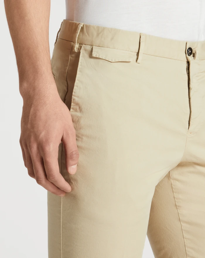Pantaloni Torino Bermuda in gabardina stretch Grande vendita