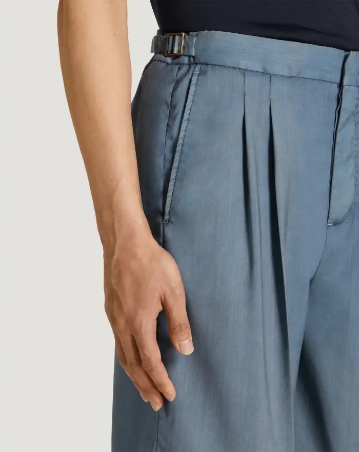 Pantaloni Torino Bermuda in lana comfort Flash Sale