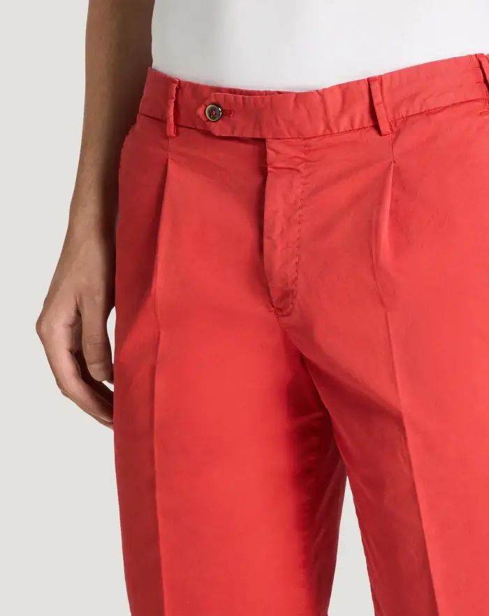 Pantaloni Torino Bermuda in gabardina di cotone Shopping online