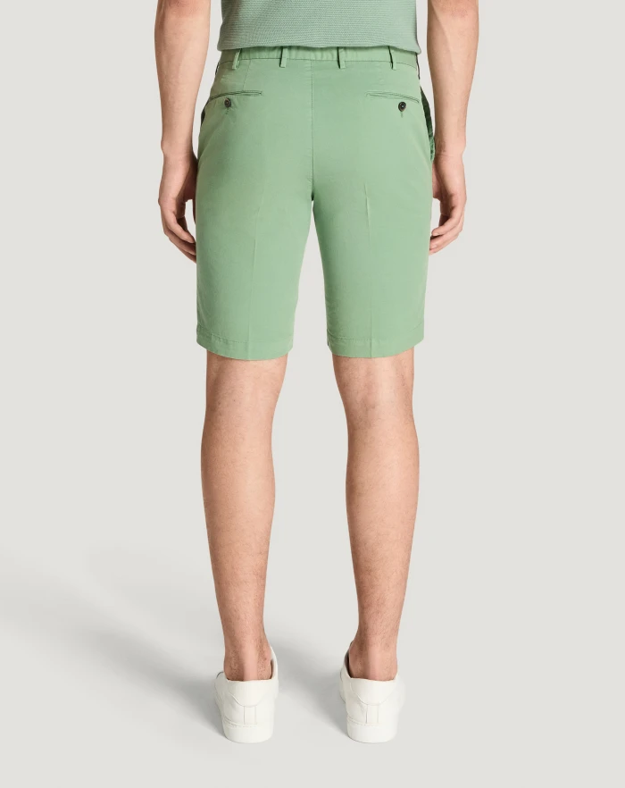 Pantaloni Torino Bermuda in gabardina stretch Offerta esclusiva