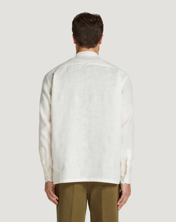 Pantaloni Torino Camicia in lino Liquidazione