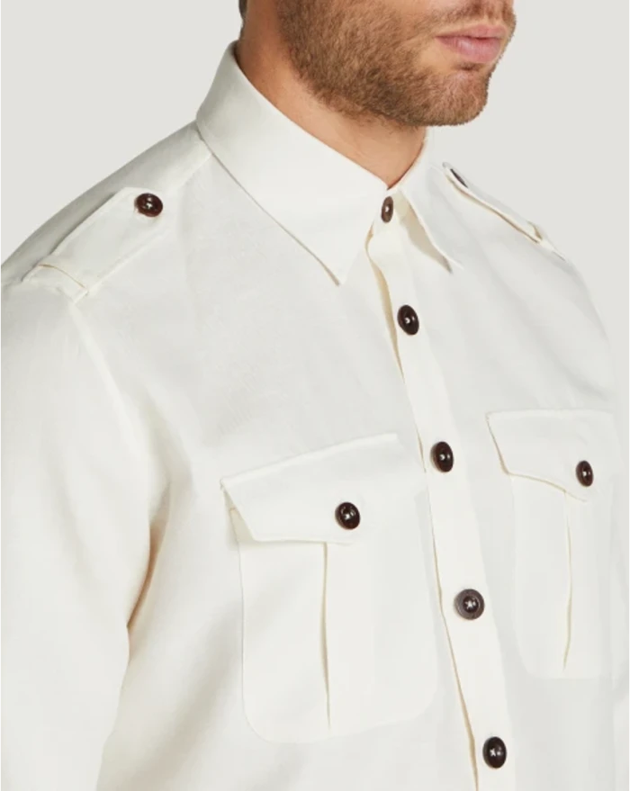 Pantaloni Torino Camicia in twill Offerta settimanale