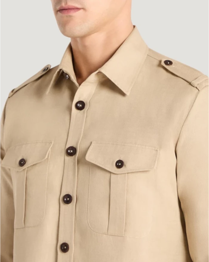Pantaloni Torino Camicia in twill Ritorno libero