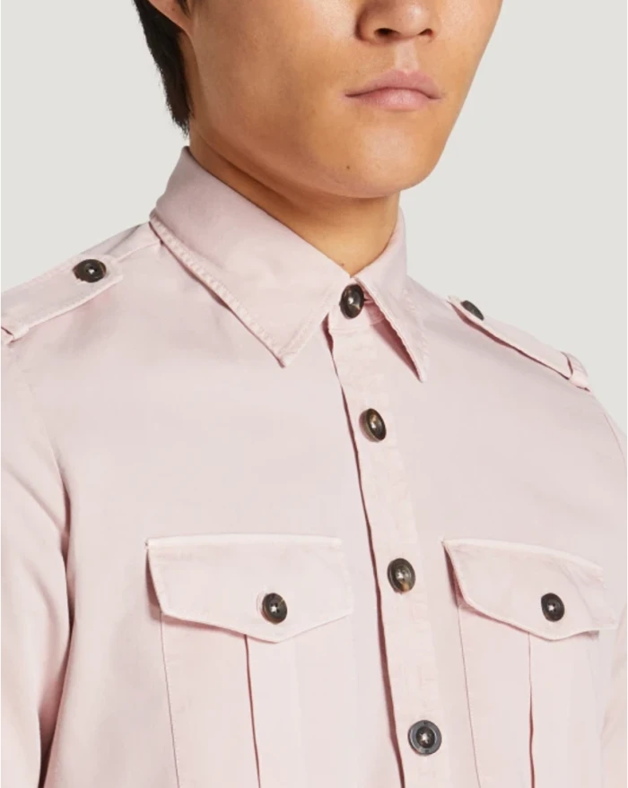 Pantaloni Torino Camicia in gabardina di cotone Rilascio limitato