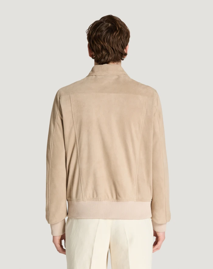 Pantaloni Torino Bomber in suede Ultimi tre giorni