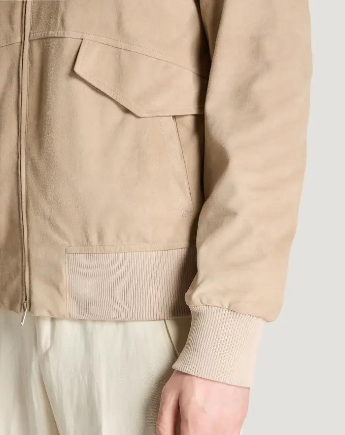 Pantaloni Torino Bomber in suede Ultimi tre giorni