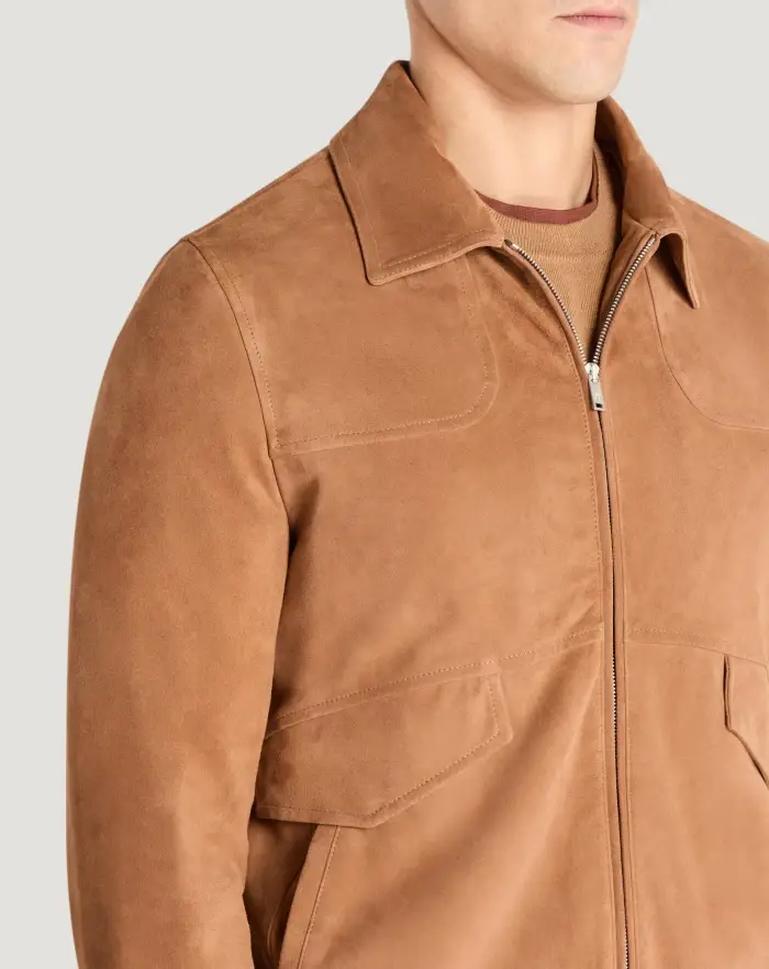 Pantaloni Torino Bomber in suede Latest stili