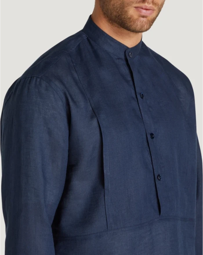 Pantaloni Torino Camicia in lino Promozione temporanea