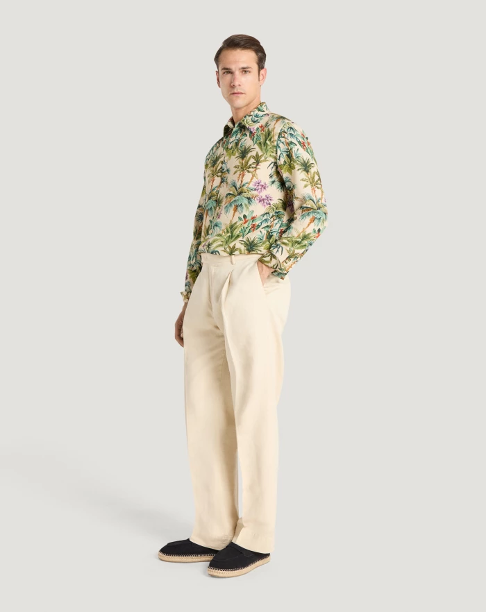 Pantaloni Torino Camicia in twill Sostegno trimestrale