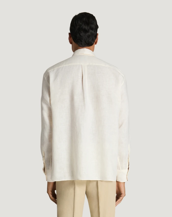 Pantaloni Torino Camicia in lino Esporta salva